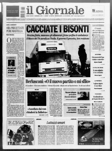 Il giornale : quotidiano del mattino